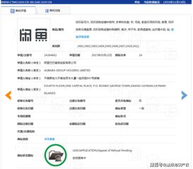 手慢無 注冊晚了2個月,阿里巴巴 閑魚 商標(biāo)被駁回